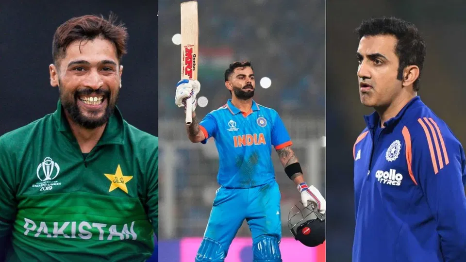Mohammad Amir Shows Gautam Gambhir What His Indian Team Is Without Virat Kohli Mohammad Amir Shows Gautam Gambhir What His Indian Team Is Without Virat Kohli